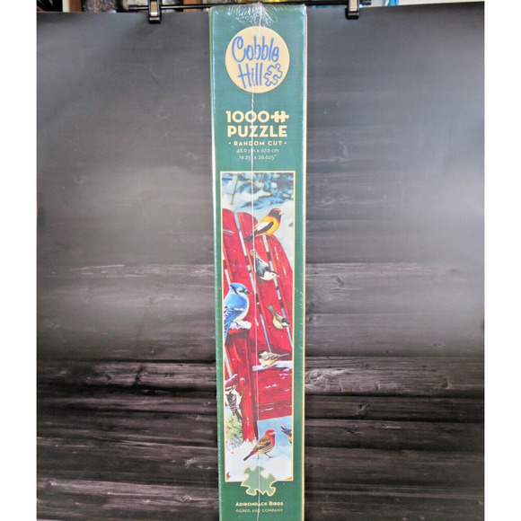 Adirondack Birds Winter Cobble Hill Jigsaw Puzzle 1000 Pcs. Holiday Wildbird NEW - Picture 7 of 16